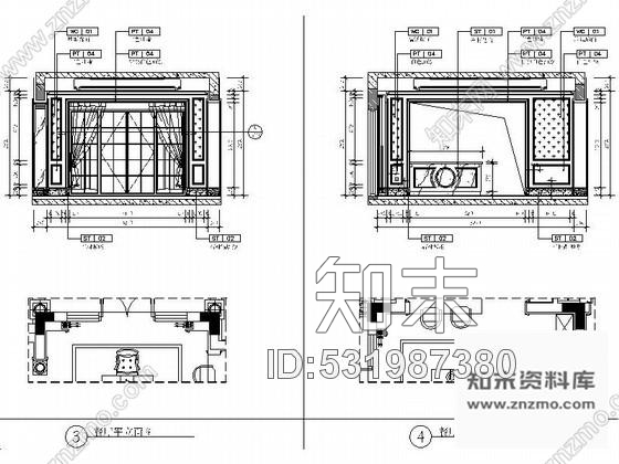 施工图青岛豪华双层别墅室内装饰设计施工图含效果cad施工图下载【ID:531987380】