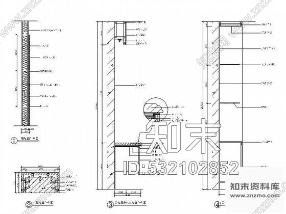 施工图上海三层办公楼装修图纸cad施工图下载【ID:532102852】