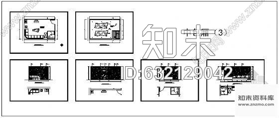 ktv包箱装修施工图cad施工图下载【ID:632129042】