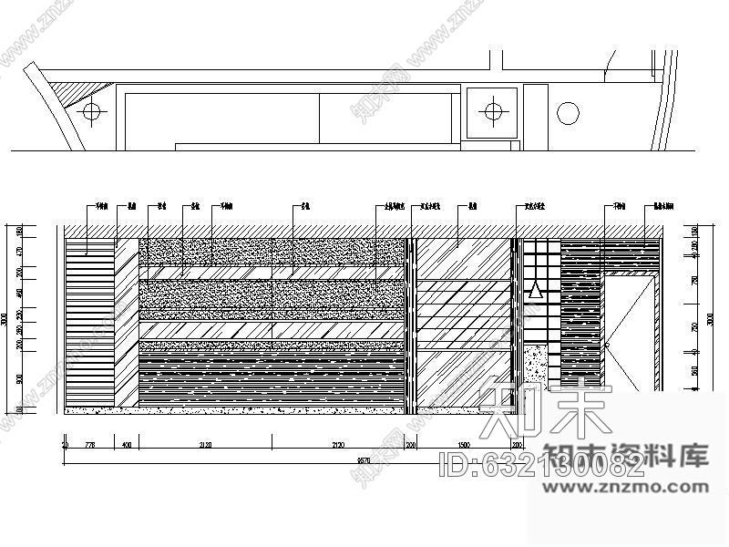 施工图四川2700㎡KTV装修图cad施工图下载【ID:632130082】