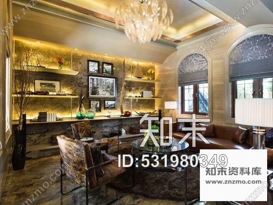 施工图杭州摩登风格550平四层别墅室内装修图含实景cad施工图下载【ID:531980349】