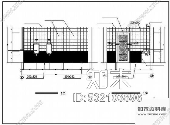 施工图办公楼室内装修cad施工图下载【ID:532103896】