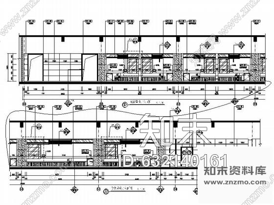 施工图内蒙精品现代风格医院研究所室内装修施工图含效果cad施工图下载【ID:632140161】