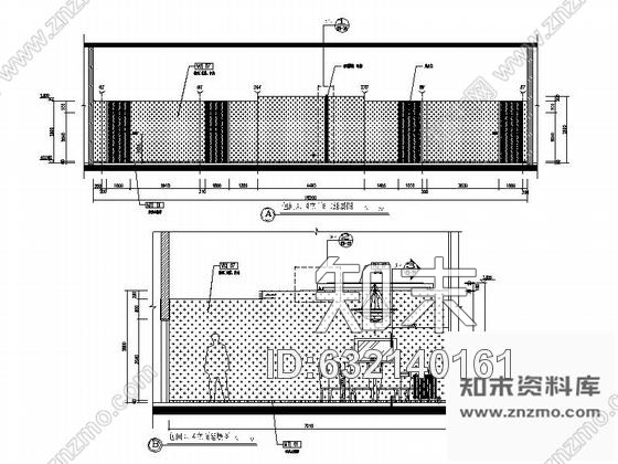 施工图内蒙精品现代风格医院研究所室内装修施工图含效果cad施工图下载【ID:632140161】