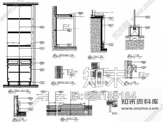 施工图某国家级高新技术企业宿舍楼CAD施工图含效果cad施工图下载【ID:632143184】