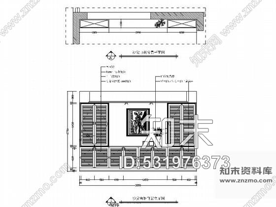 施工图广东地中海风格两层小别墅室内施工图施工图下载【ID:531976373】