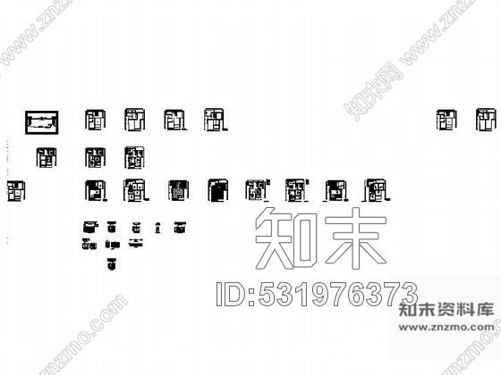 施工图广东地中海风格两层小别墅室内施工图施工图下载【ID:531976373】