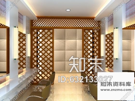 施工图四川某时尚美容美体体验中心室内装修施工图含效果cad施工图下载【ID:632133027】