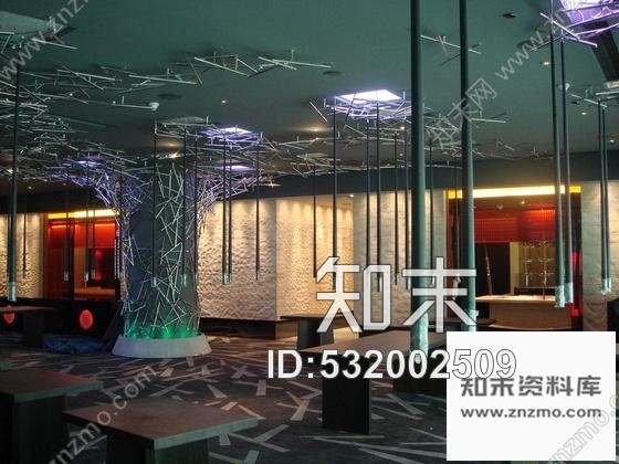 施工图北京商务中心区商场日餐厅设计装修图含实景cad施工图下载【ID:532002509】