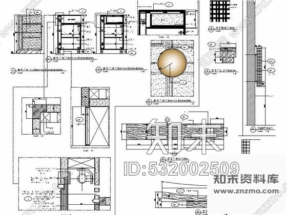 施工图北京商务中心区商场日餐厅设计装修图含实景cad施工图下载【ID:532002509】