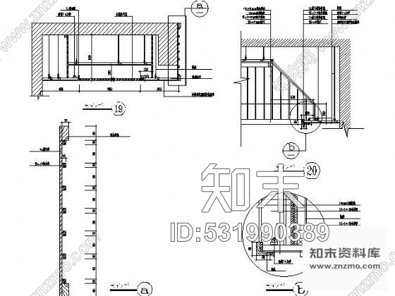 施工图三亚新中式风格别墅施工图cad施工图下载【ID:531990389】