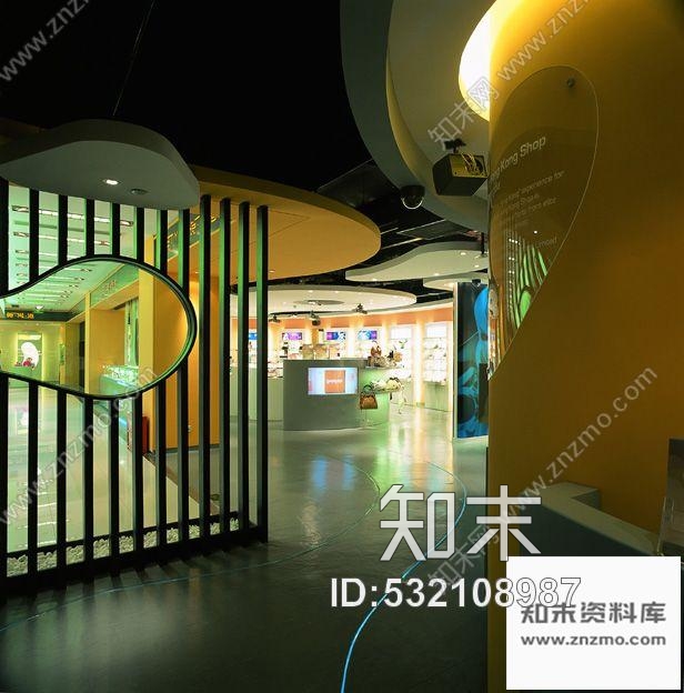 施工图某时尚展厅装修图(含实景)施工图下载【ID:532108987】