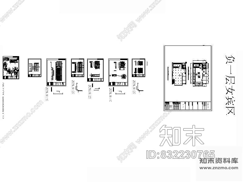 图块/节点桑拿装修详图IIcad施工图下载【ID:832230765】