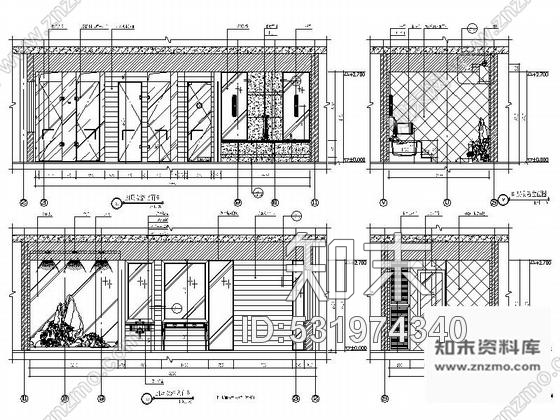 施工图北京庭院式别墅区高档两层别墅装修施工图cad施工图下载【ID:531974340】