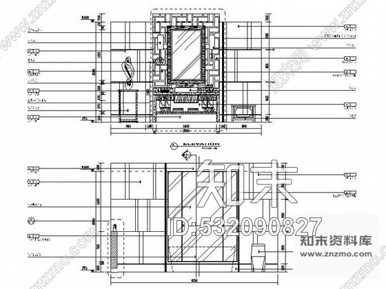施工图辽宁国企办公楼行政层双人床装修施工图cad施工图下载【ID:532090827】