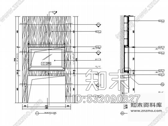 施工图辽宁国企办公楼行政层双人床装修施工图cad施工图下载【ID:532090827】
