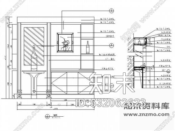 施工图某大酒店美洲风情套房装修图含效果cad施工图下载【ID:532062623】