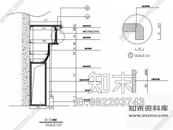 图块/节点工艺壁炉详图cad施工图下载【ID:832203743】