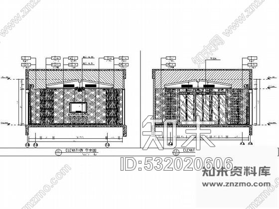 施工图西藏清新蓝色调酒店豪华总统套房施工图含效果图cad施工图下载【ID:532020606】
