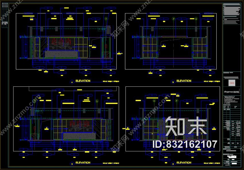 DAS+城市组武汉泛海费尔蒙酒店公共+客房区域丨效果图+CAD施工图+物料表+机电给...cad施工图下载【ID:832162107】