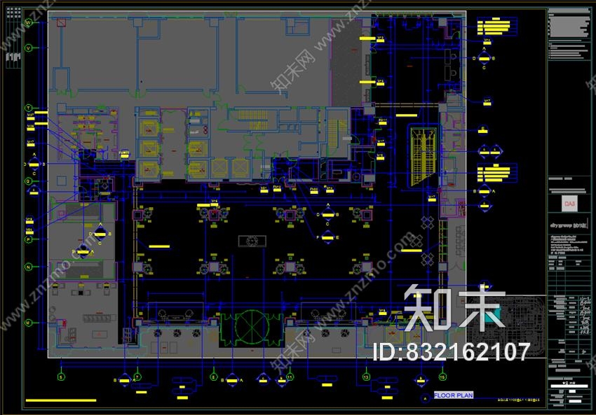 DAS+城市组武汉泛海费尔蒙酒店公共+客房区域丨效果图+CAD施工图+物料表+机电给...cad施工图下载【ID:832162107】