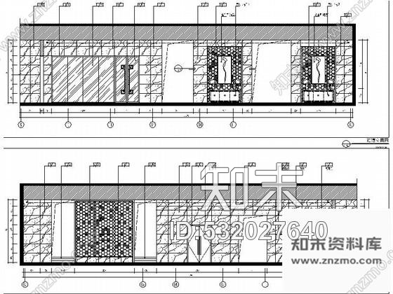 施工图山东原创设计高端商务典雅中式风情五星级酒店装修施工图含效果cad施工图下载【ID:532027640】