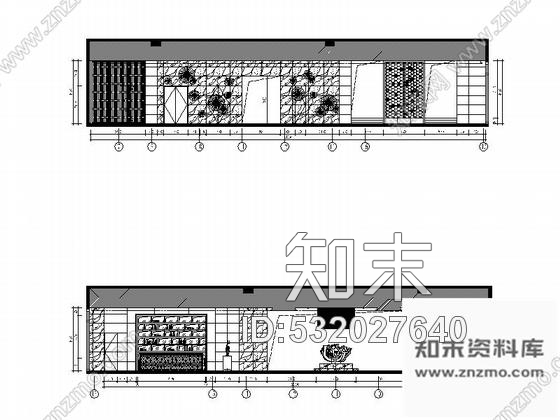 施工图山东原创设计高端商务典雅中式风情五星级酒店装修施工图含效果cad施工图下载【ID:532027640】