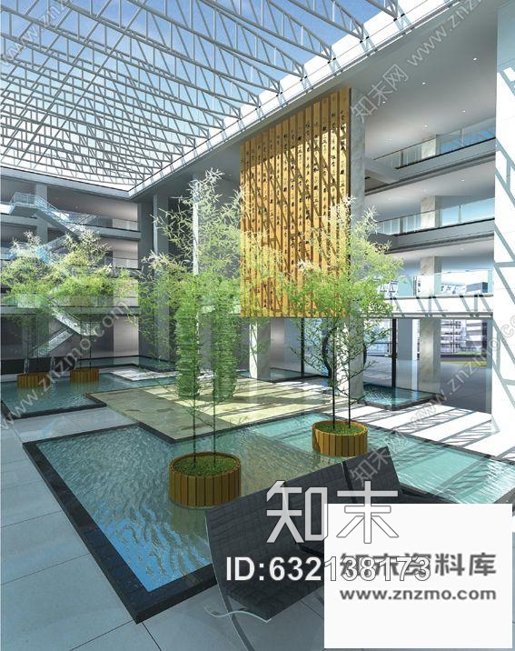 施工图江南某大学图书馆装修图(含效果)cad施工图下载【ID:632138173】