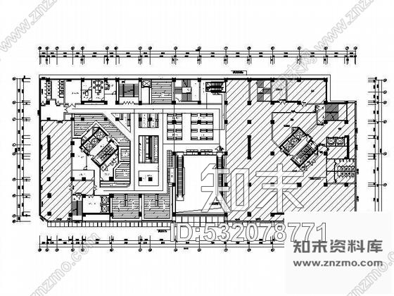 施工图苏宁电器商场室内顶地装修施工方案cad施工图下载【ID:532078771】