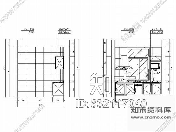 施工图郑州精品时尚会所设计装修图cad施工图下载【ID:632117040】