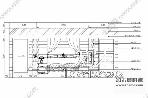 施工图现代简约风格四层花园别墅装修图含实景照片cad施工图下载【ID:531982302】