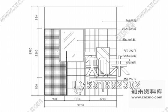 施工图现代简约风格四层花园别墅装修图含实景照片cad施工图下载【ID:531982302】