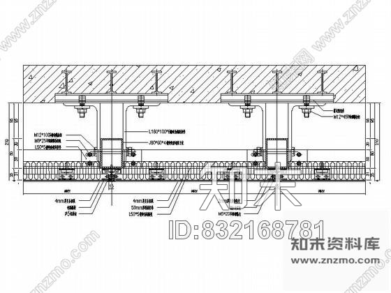 图块/节点复合铝板幕墙节点详图cad施工图下载【ID:832168781】