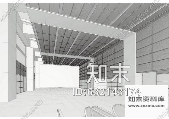 施工图北京现代高档时尚广场装修施工图含方案cad施工图下载【ID:632143174】