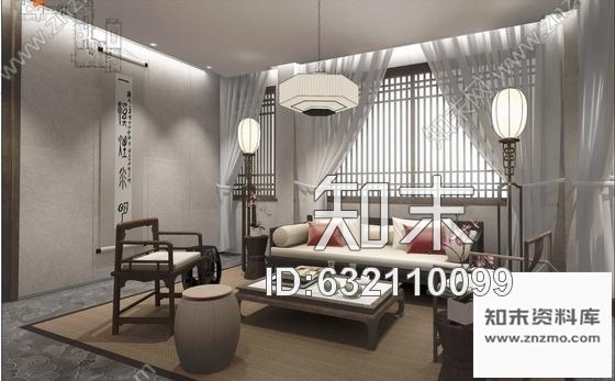 施工图北京极致特色古典会所室内改造设计装修施工图含效果cad施工图下载【ID:632110099】