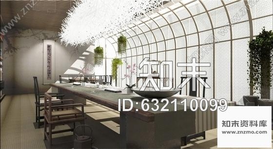 施工图北京极致特色古典会所室内改造设计装修施工图含效果cad施工图下载【ID:632110099】