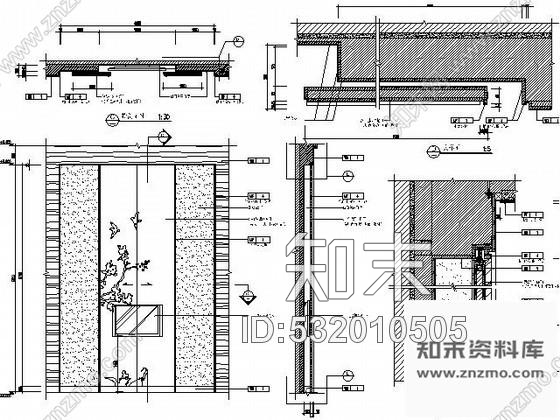 施工图五星酒店中餐包房施工图cad施工图下载【ID:532010505】