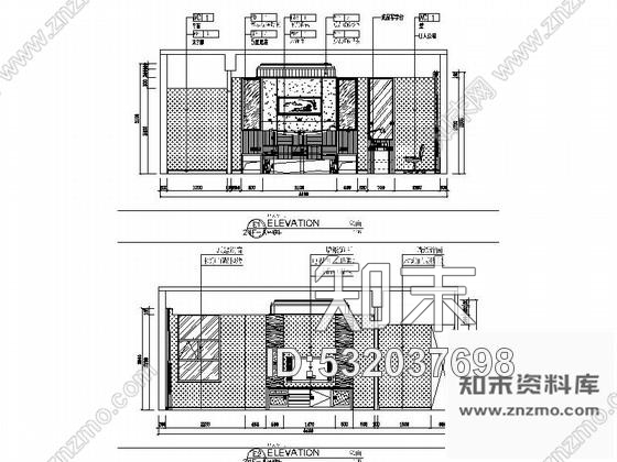 施工图江苏某五星级酒店角客房室内装修施工图cad施工图下载【ID:532037698】