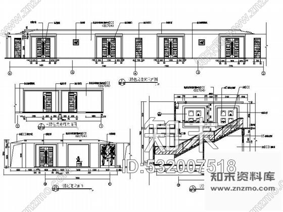 施工图惠州原创设计某精品高档酒楼全套施工图含效果实景cad施工图下载【ID:532007518】