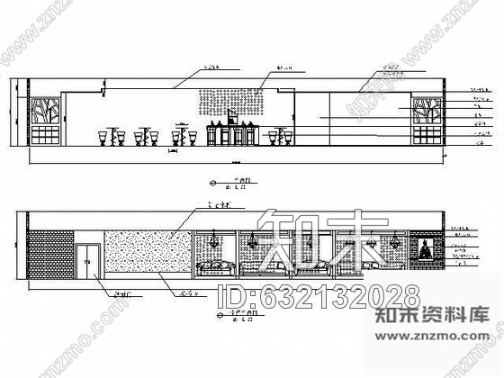 施工图KTV空间设计装修图cad施工图下载【ID:632132028】