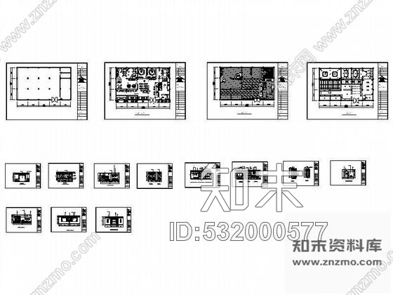 施工图自贡茶餐厅设计方案图施工图下载【ID:532000577】