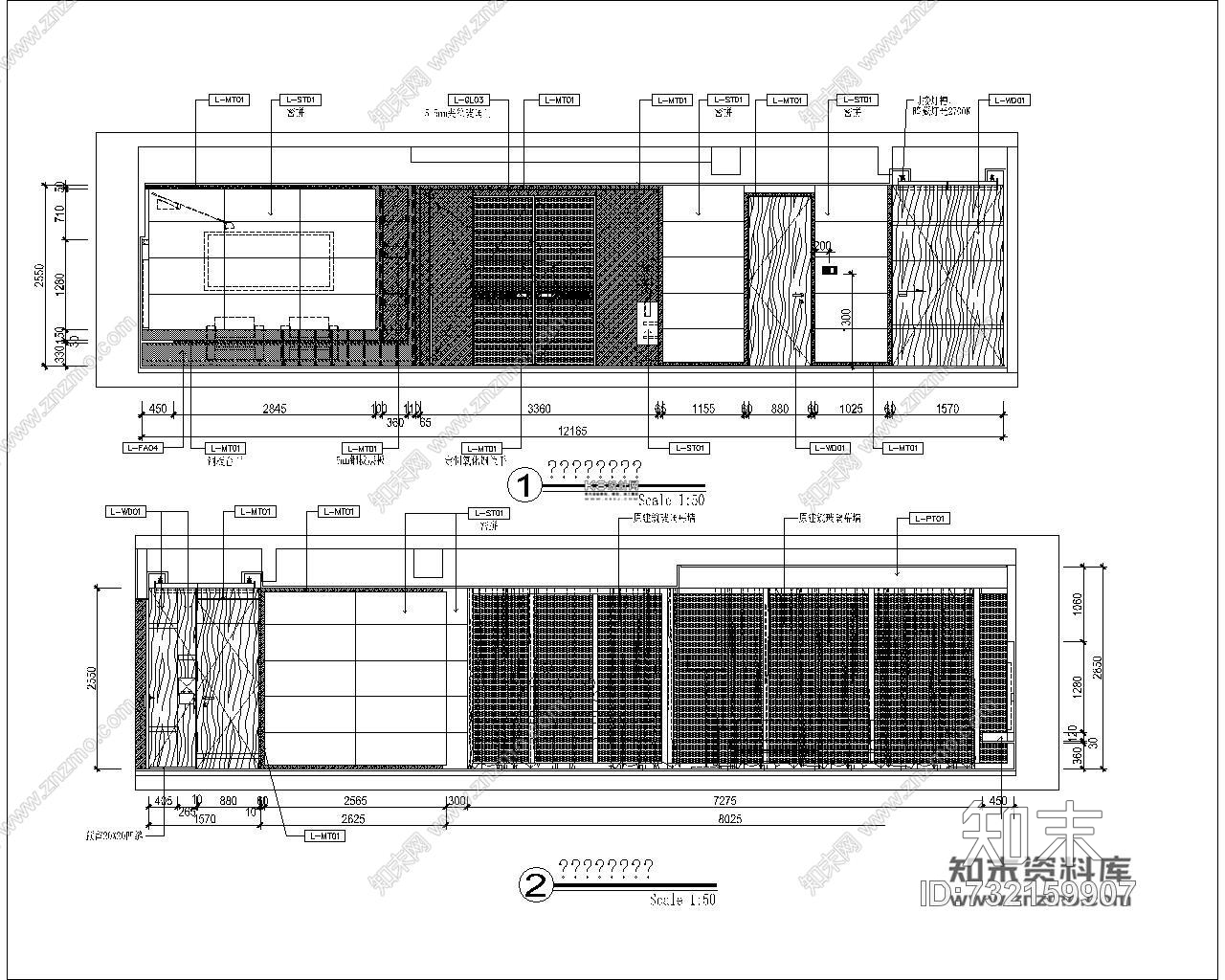 李玮珉-珠江新城乔鑫汇悦台cad施工图下载【ID:732159907】