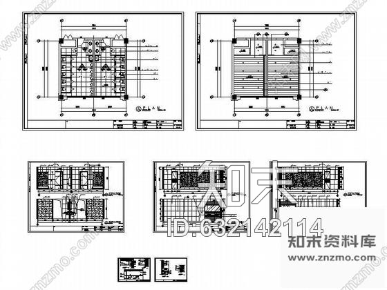 施工图常用公共卫生间装修图cad施工图下载【ID:632142114】