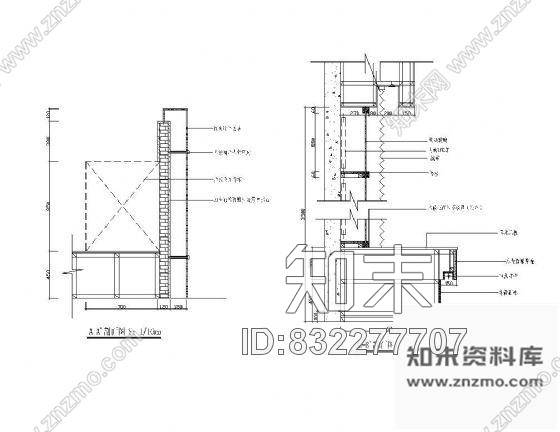 图块/节点家居舞台装饰详图施工图下载【ID:832277707】