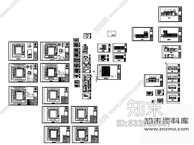 施工图某宾馆装修施工图cad施工图下载【ID:532059637】