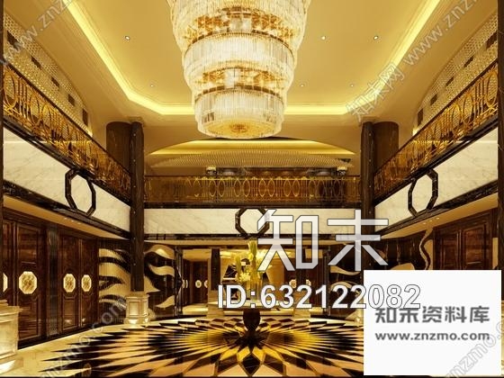 施工图福建某豪华时尚KTV室内装修施工图含效果cad施工图下载【ID:632122082】