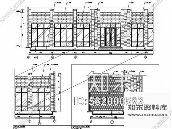 施工图原创浪漫小资时尚多主题餐厅室内施工图含高清效果图cad施工图下载【ID:532000583】