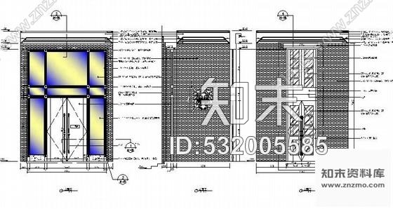 施工图湖北某获奖名酒楼室内装修施工图含实景cad施工图下载【ID:532005585】