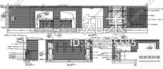 施工图湖北某获奖名酒楼室内装修施工图含实景cad施工图下载【ID:532005585】