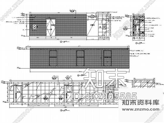 施工图湖北某获奖名酒楼室内装修施工图含实景cad施工图下载【ID:532005585】